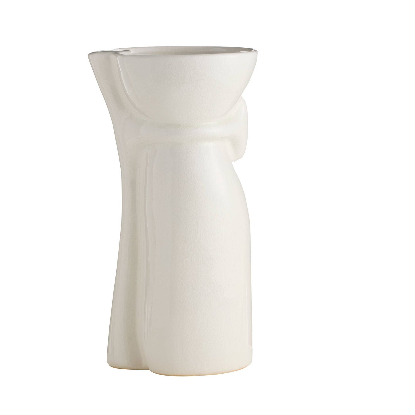 Arteriors Home Maud Vases, Set of 2 Ivory Crackle