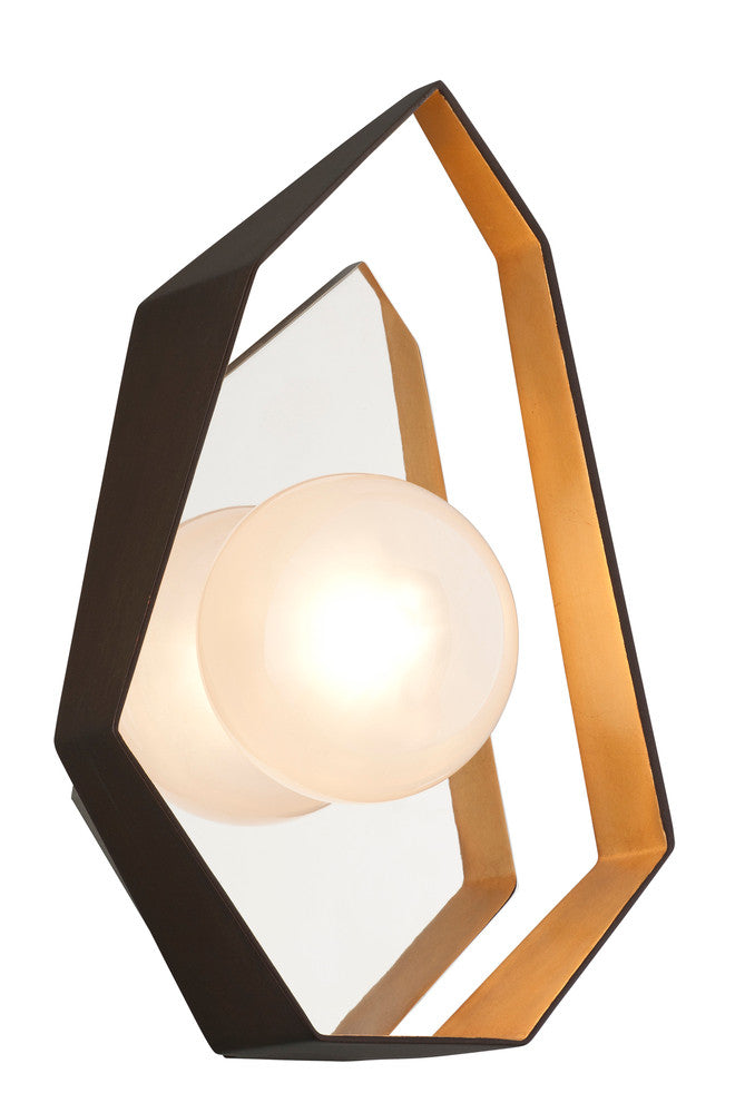 Troy Origami Wall Sconce Gold, Bronze, Gold Leaf