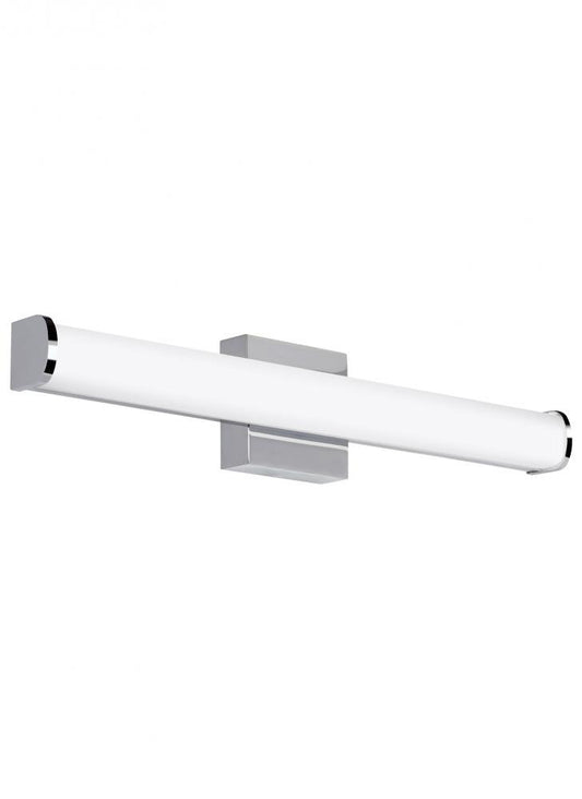 Visual Comfort Modern Basis Bath Vanity Nickel, Satin Nickel