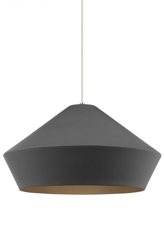 Visual Comfort Modern Brummel Grande Pendant White