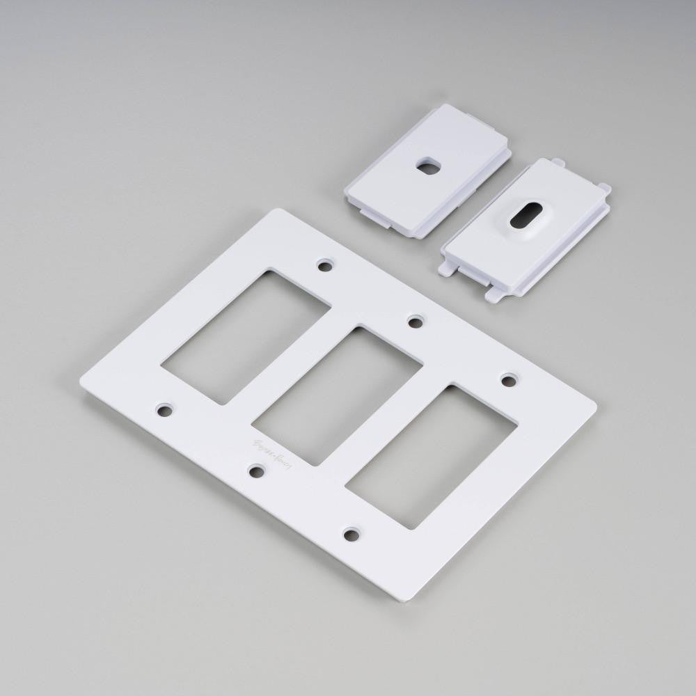 Buster + Punch 3G Wall Metal Plate, Logo, White