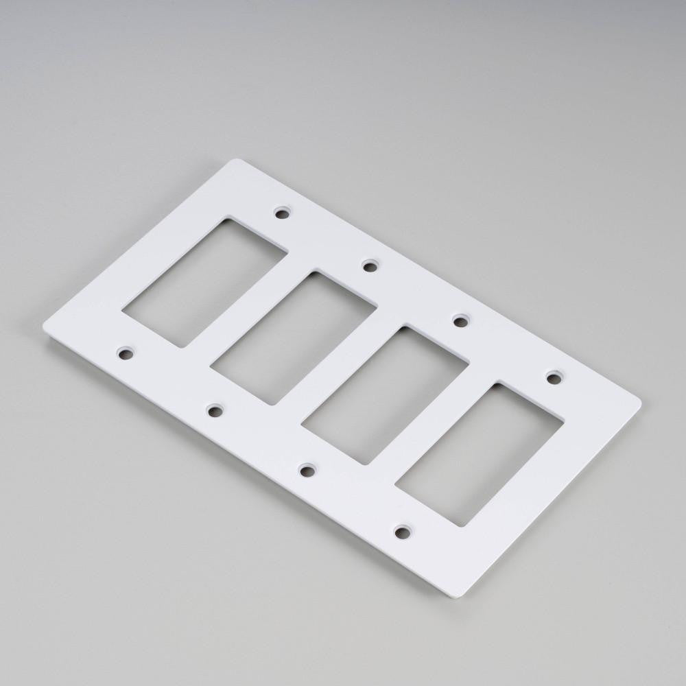 Buster + Punch 4G Wall Metal Plate, Non-Logo, White
