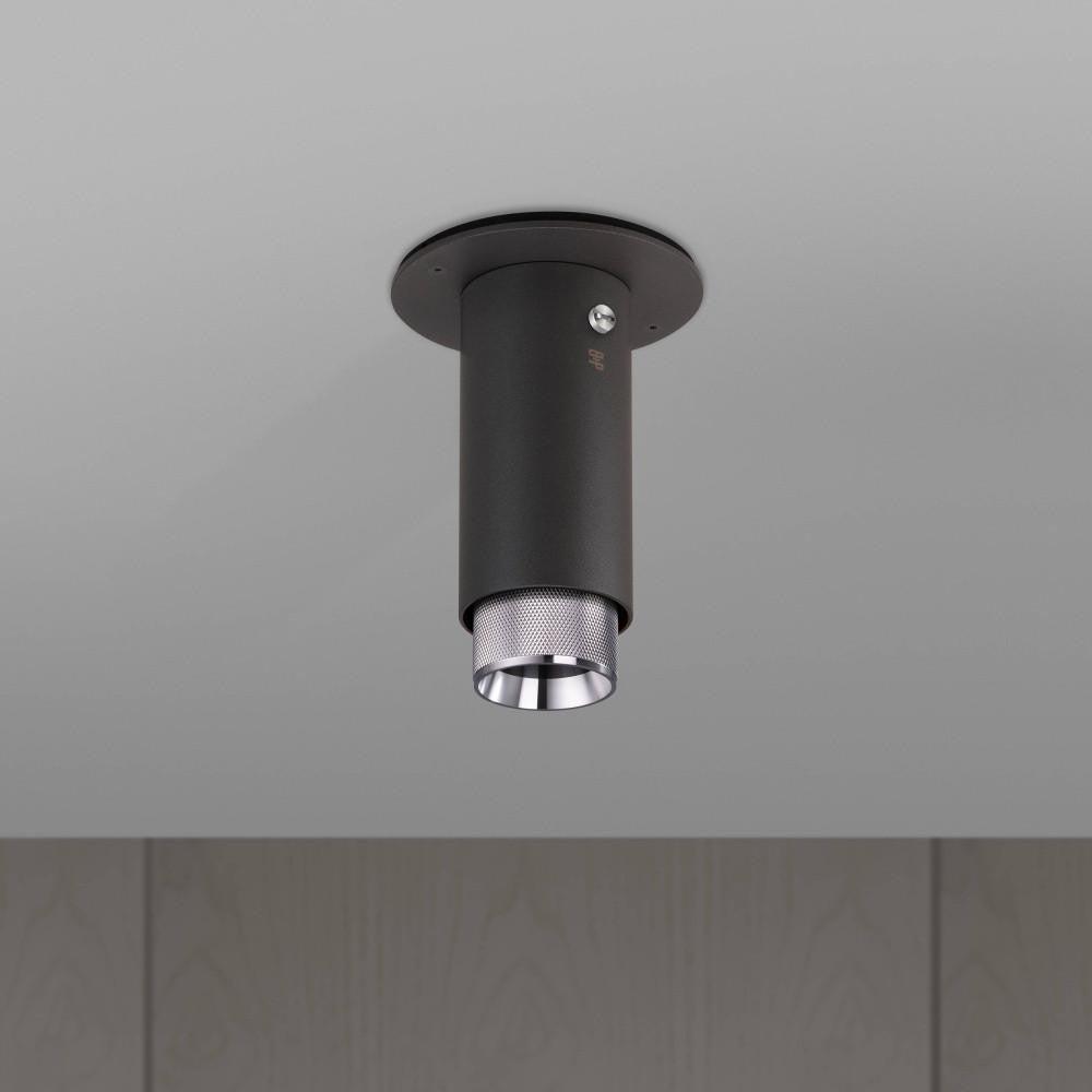 Buster + Punch Exhaust Surface Spot Light, Cross, Graphite, Steel