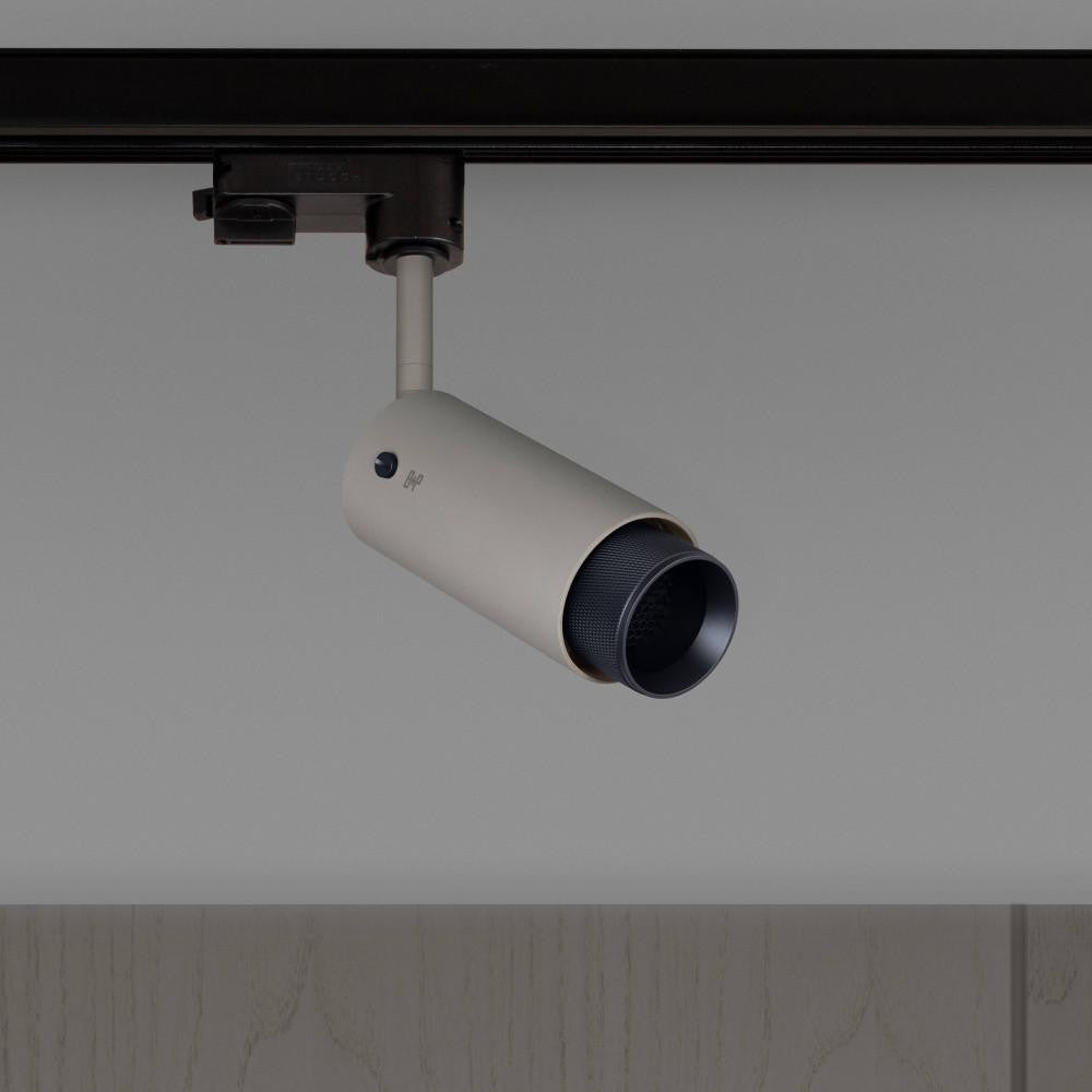 Buster + Punch Exhaust Track Light, Cross, Stone, Black
