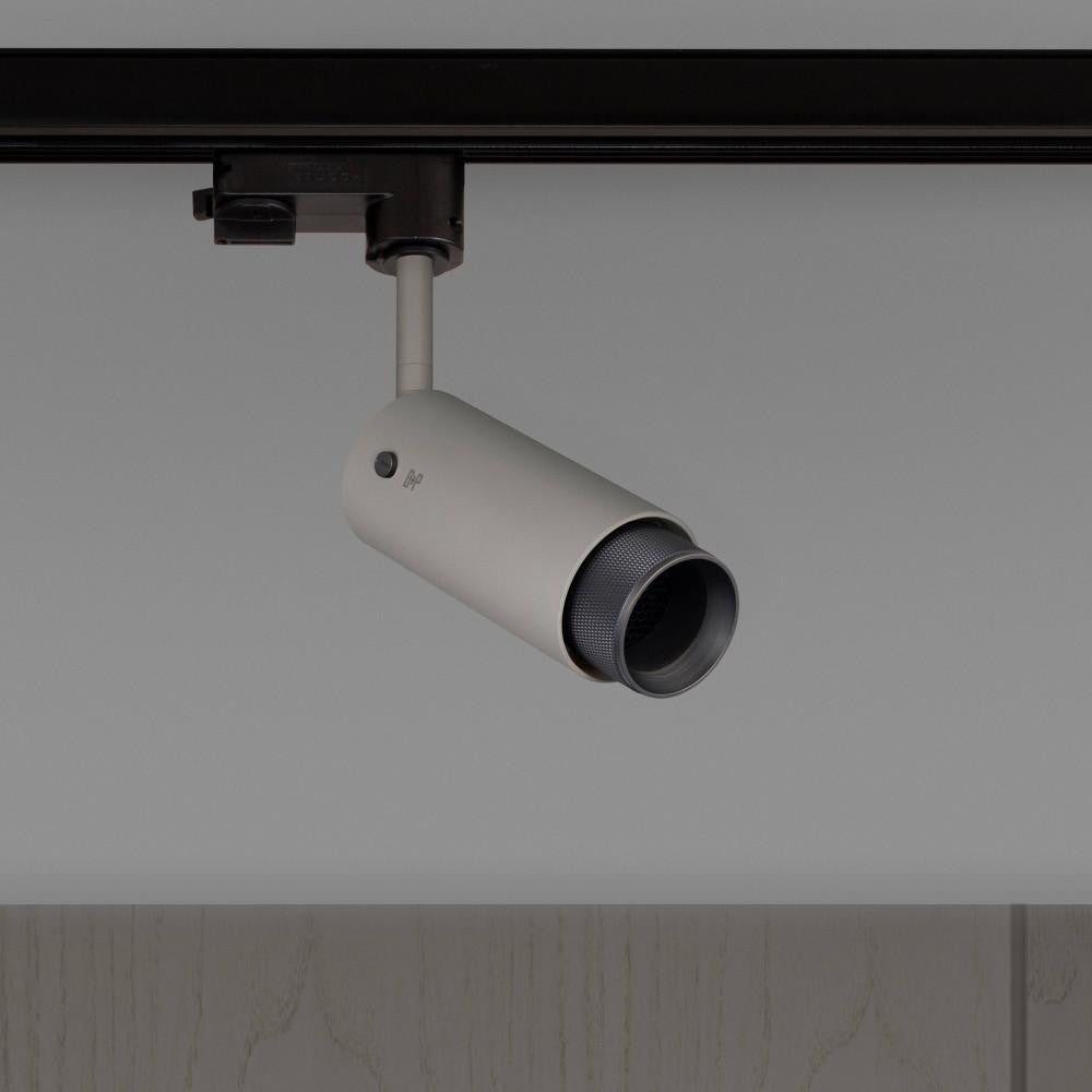 Buster + Punch Exhaust Track Light, Cross, Stone, Smoked Bronze