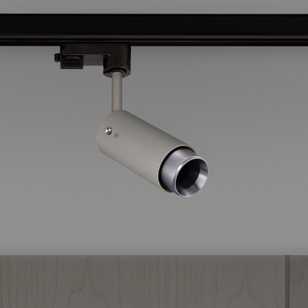 Buster + Punch Exhaust Track Light, Cross, Stone, Steel