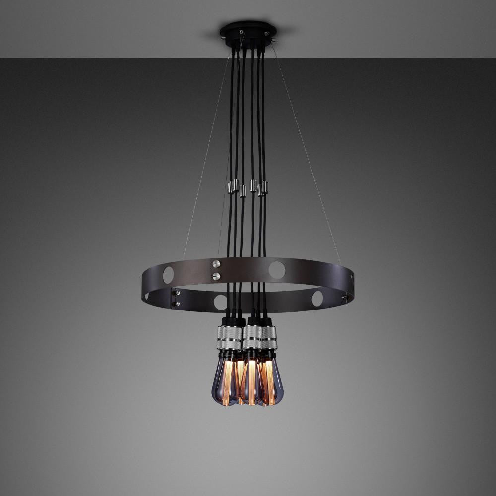 Buster + Punch Hero Light Chandelier/ Graphite, Steel - 49"