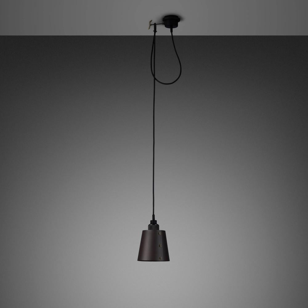 Buster + Punch Hooked Pendant 1.0 Small, Graphite, Smoked Bronze