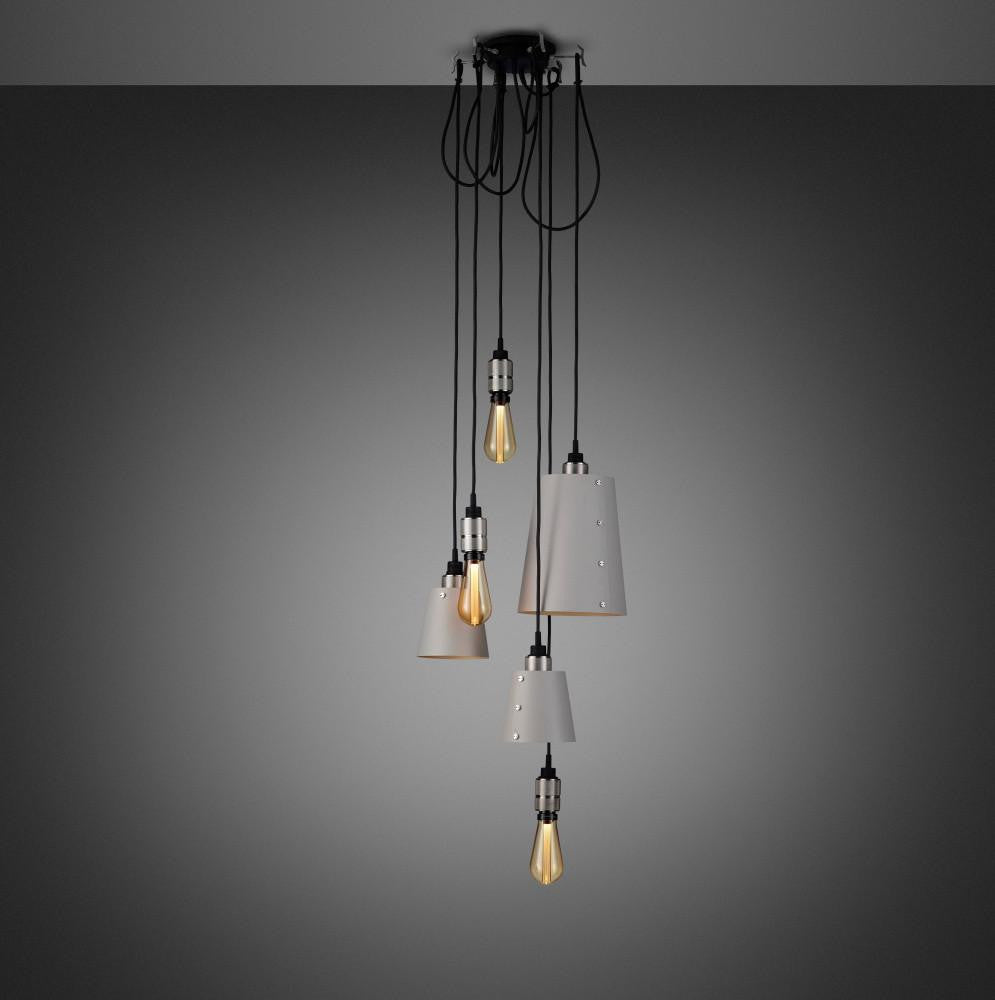 Buster + Punch Hooked Pendant 6.0 Mix, Stone, Steel