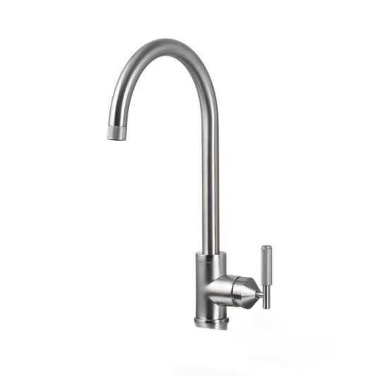 Kitchen Faucet - Single-Lever Mixer, Cross, Steel