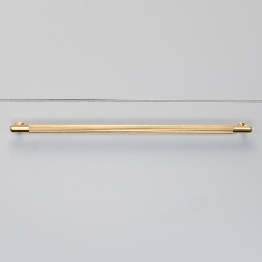 Buster + Punch Pull Bar, Linear, Large, Brass