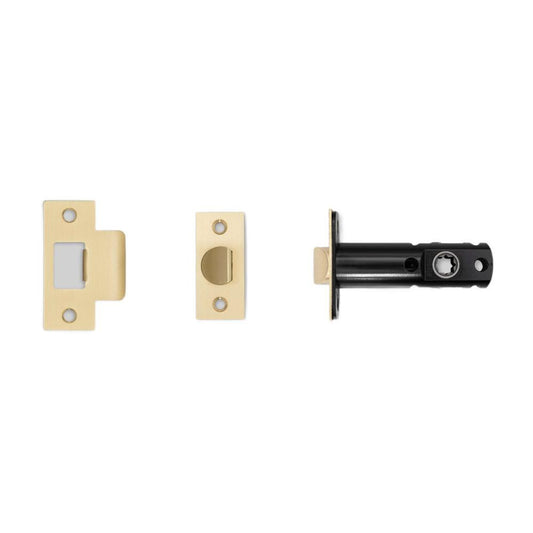 Tubular Latch - Passage, 2-3/8, Brass