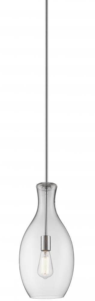 Matteo Lighting Lagynos 18-in Mini Pendant Chrome
