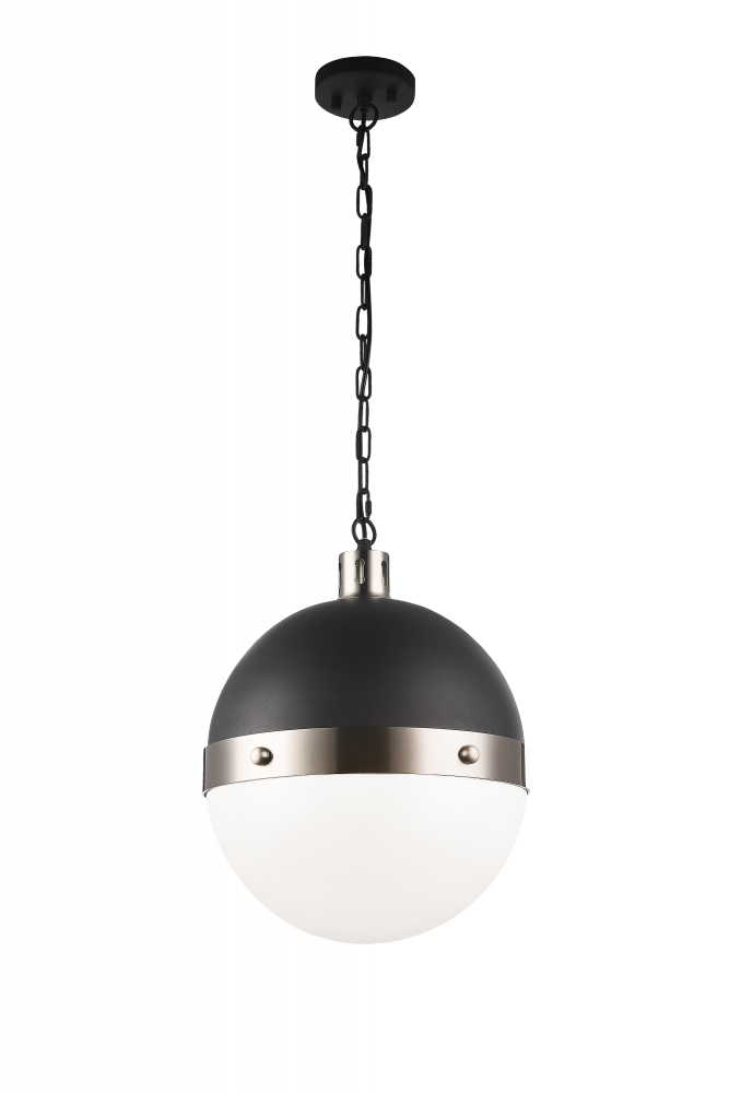 Matteo Lighting Torino 3-Light Pendant Brushed Nickel