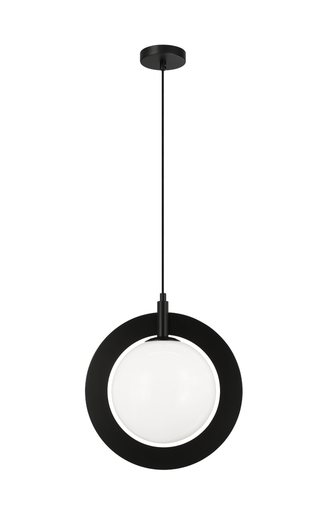 Matteo Lighting Astro 10-in Pendant Black