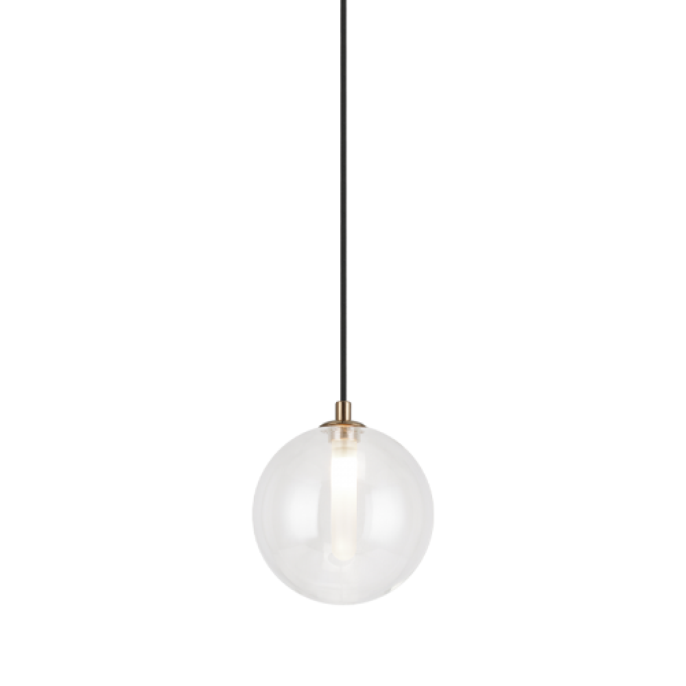 Matteo Lighting Magma 7-in LED Pendant Clear