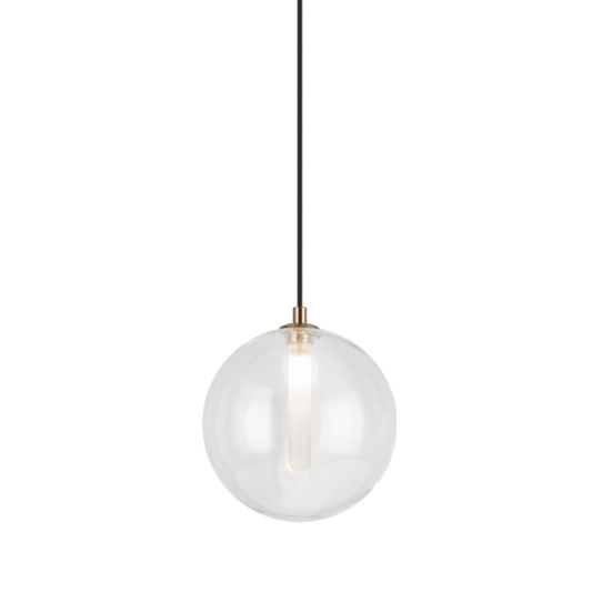 Matteo Lighting Magma Mini Pendant in Clear, 9.15"W (C81021CL)