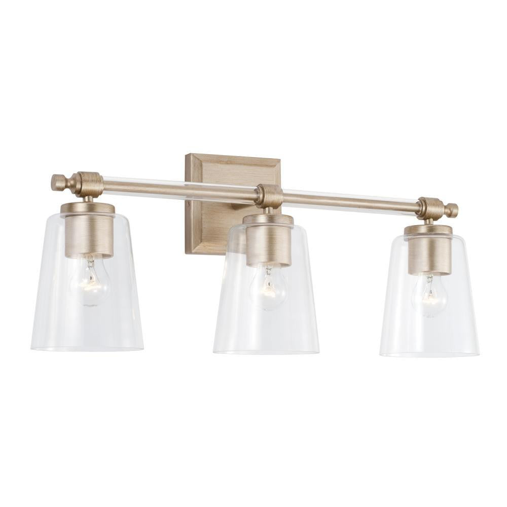 Capital Breigh Vanity Light Brushed Champagne