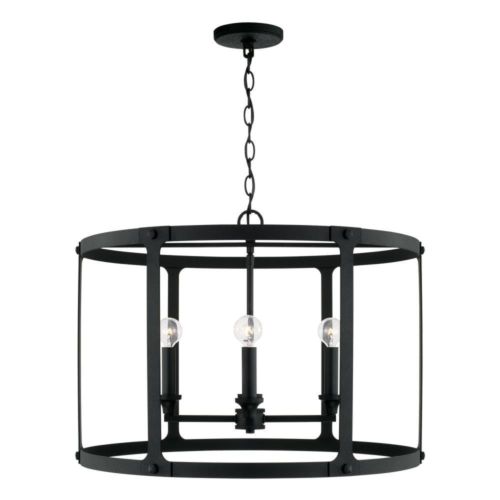Capital Brennen Pendant Black Iron