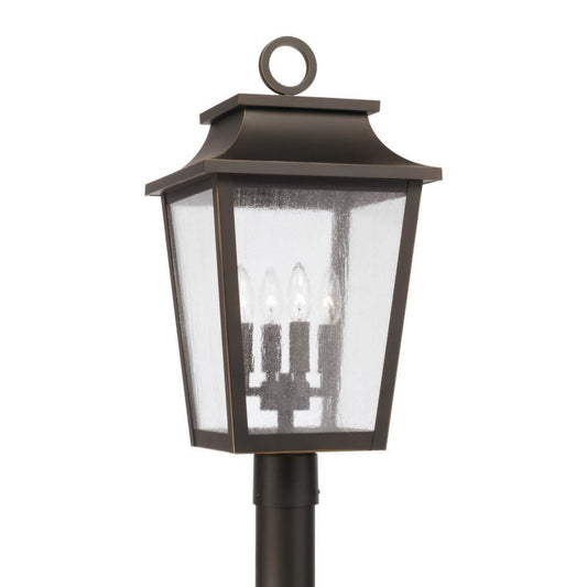 Capital Chandler Outdoor Post Lantern Oiled Bronze