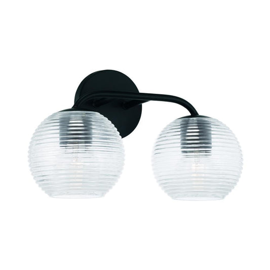 Capital Dolan Vanity Light Matte Black