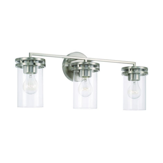 Capital Fuller Vanity Light Brushed Nickel