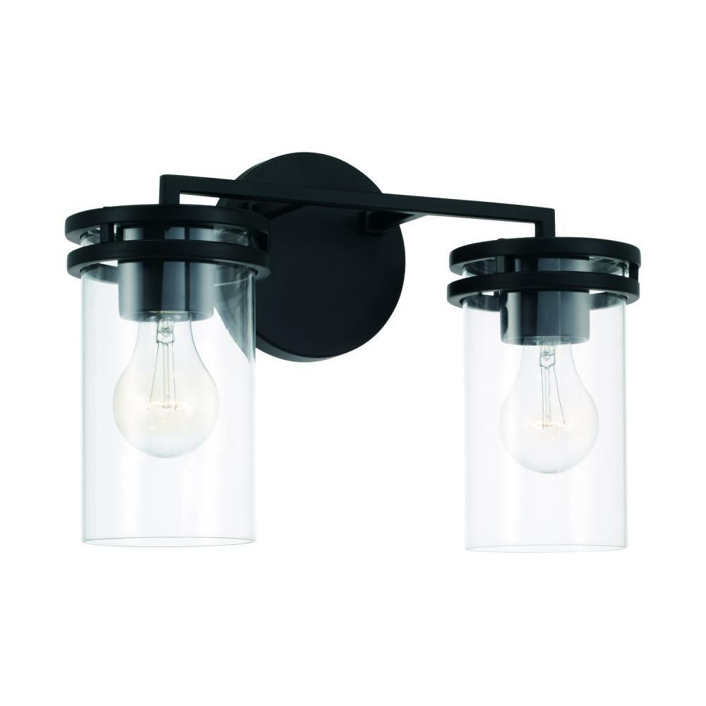 Capital Fuller Vanity Light Matte Black