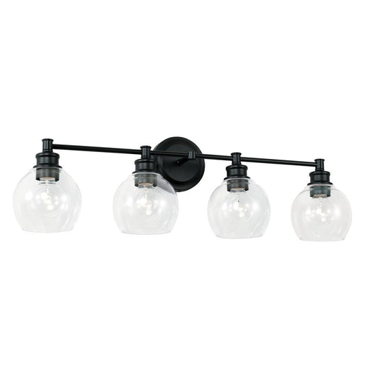 Capital Mid Century Vanity Light Matte Black
