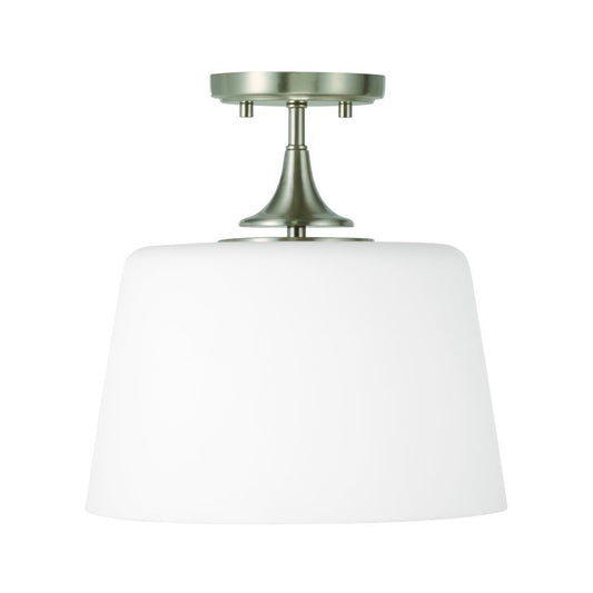 Capital Presley Semi-Flush Mount, Brushed Nickel