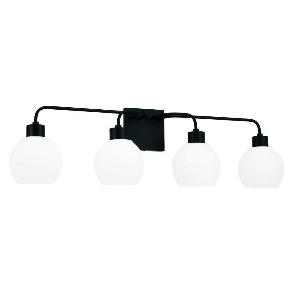 Capital Tanner Vanity Light Matte Black