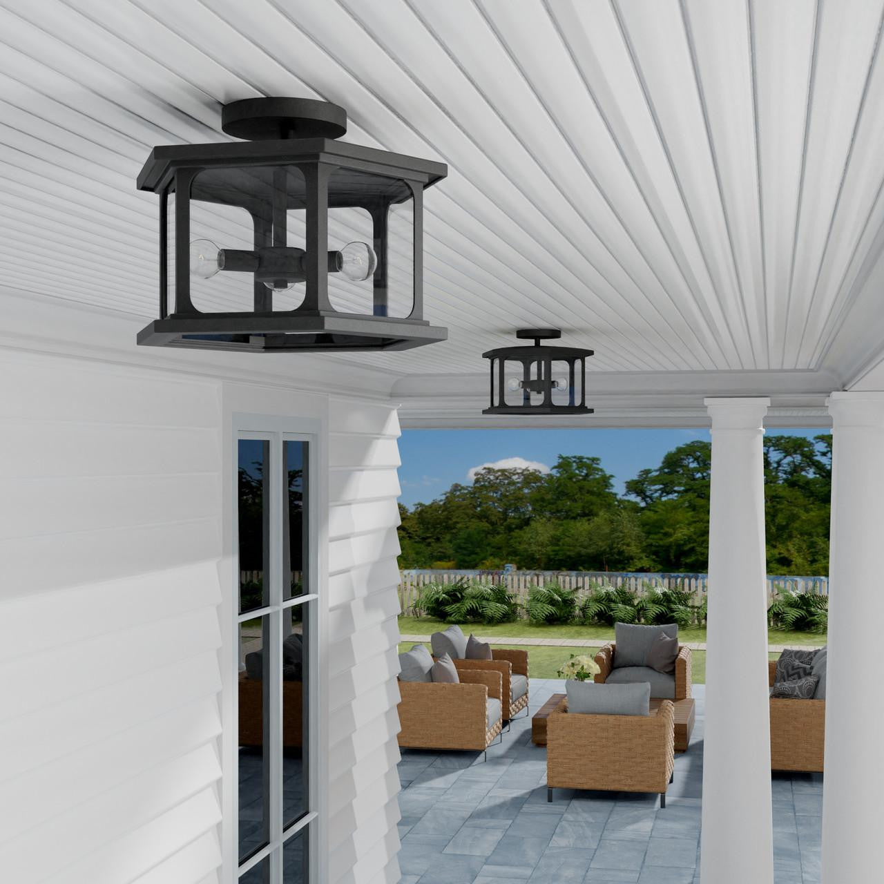 Capital Walton Outdoor Semi Flush Mount
