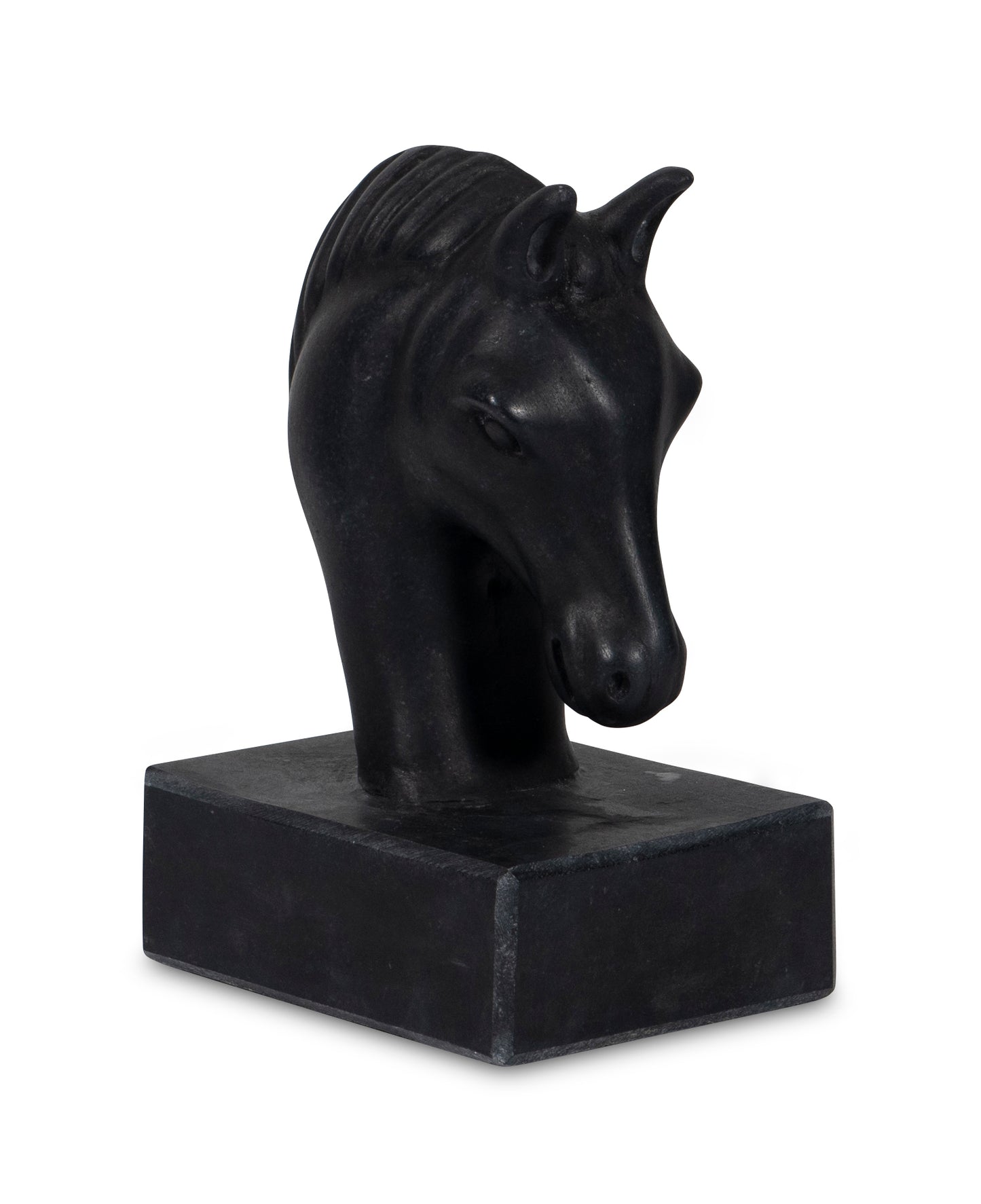 Maitland-Smith Hippios Sculpture in Black