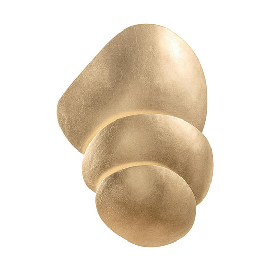 Corbett Akemi Wall Sconce Vintage Gold Leaf