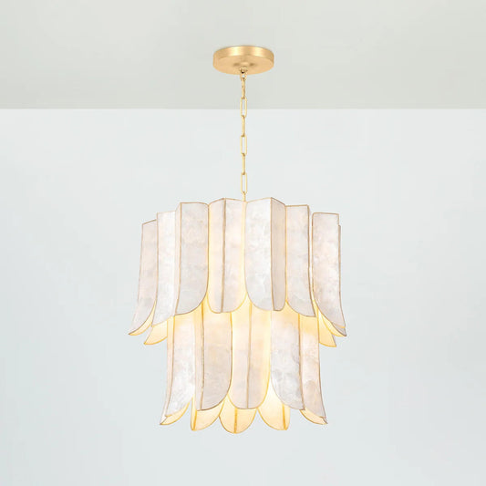 Corbett Cartagena Chandelier, 7-Light, Gold, 22.75"W (365-23-VGL CYA2)