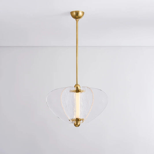 Corbett Freya Pendant, 1-Light, LED, Brass, 20.25"W (380-20-VB CZ79)