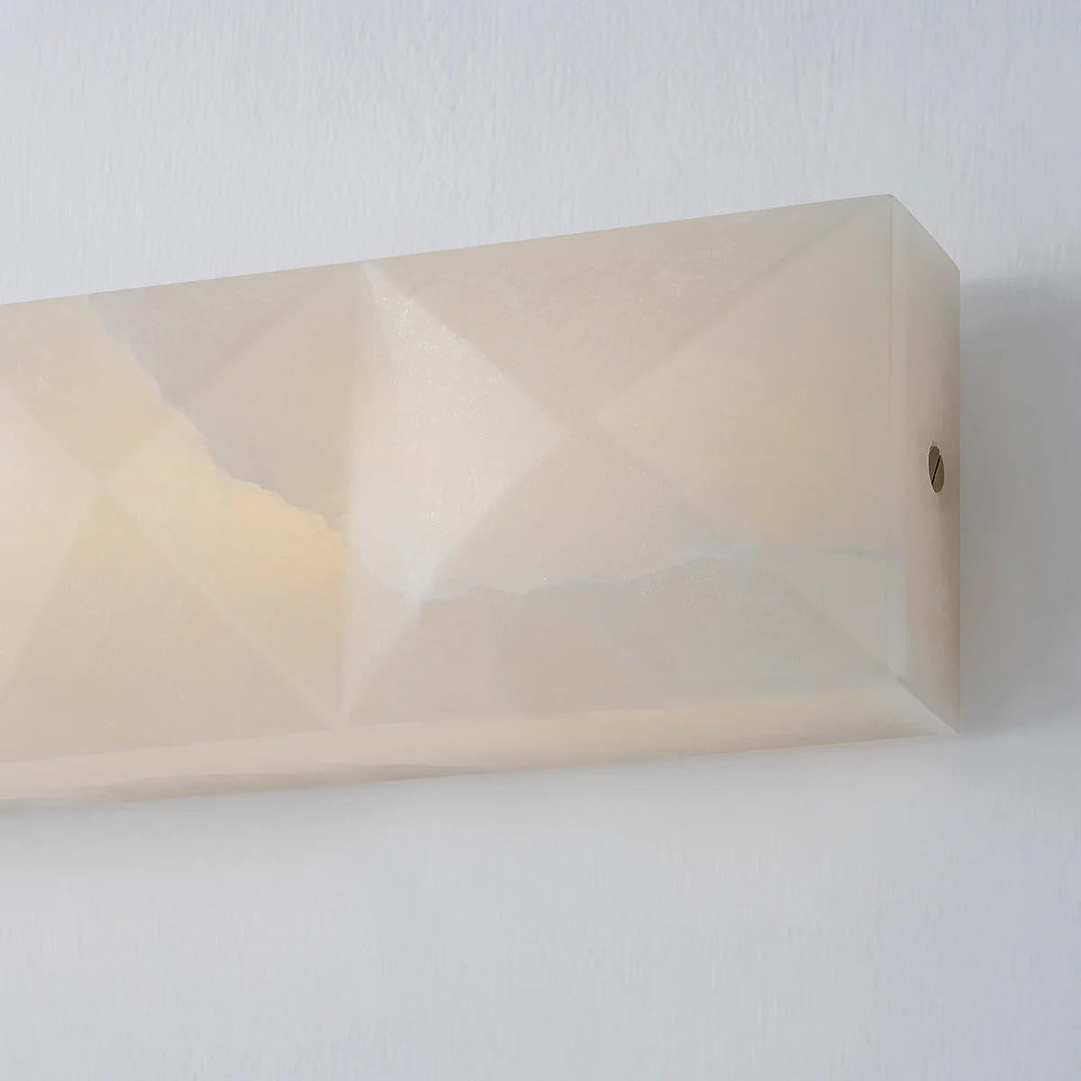 Corbett Gypsum Wall Sconce, 1-Light, LED, Brass, 24"H (469-17-VB CZ7J)