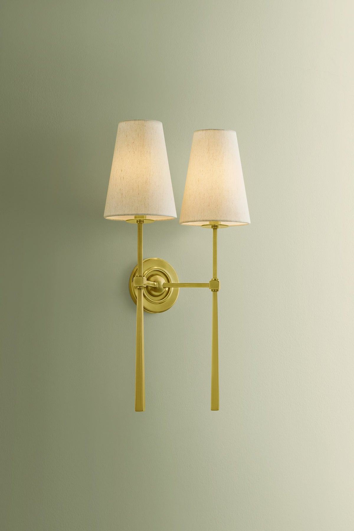 Corbett Cadiz 2-Light Wall Sconce Vintage Brass