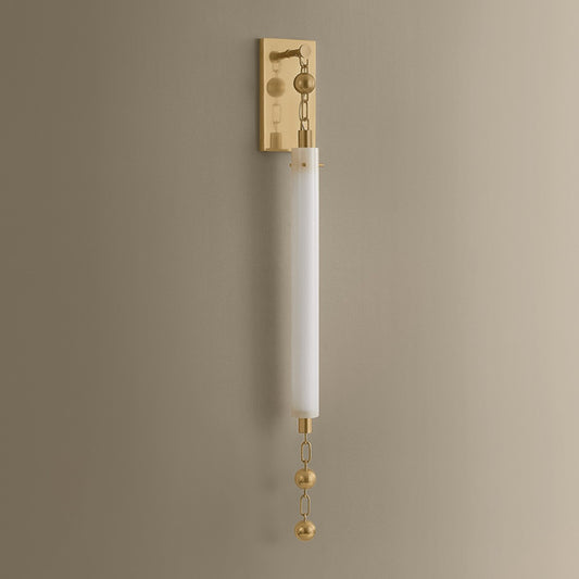 Corbett Parigi Wall Sconce Vintage Brass