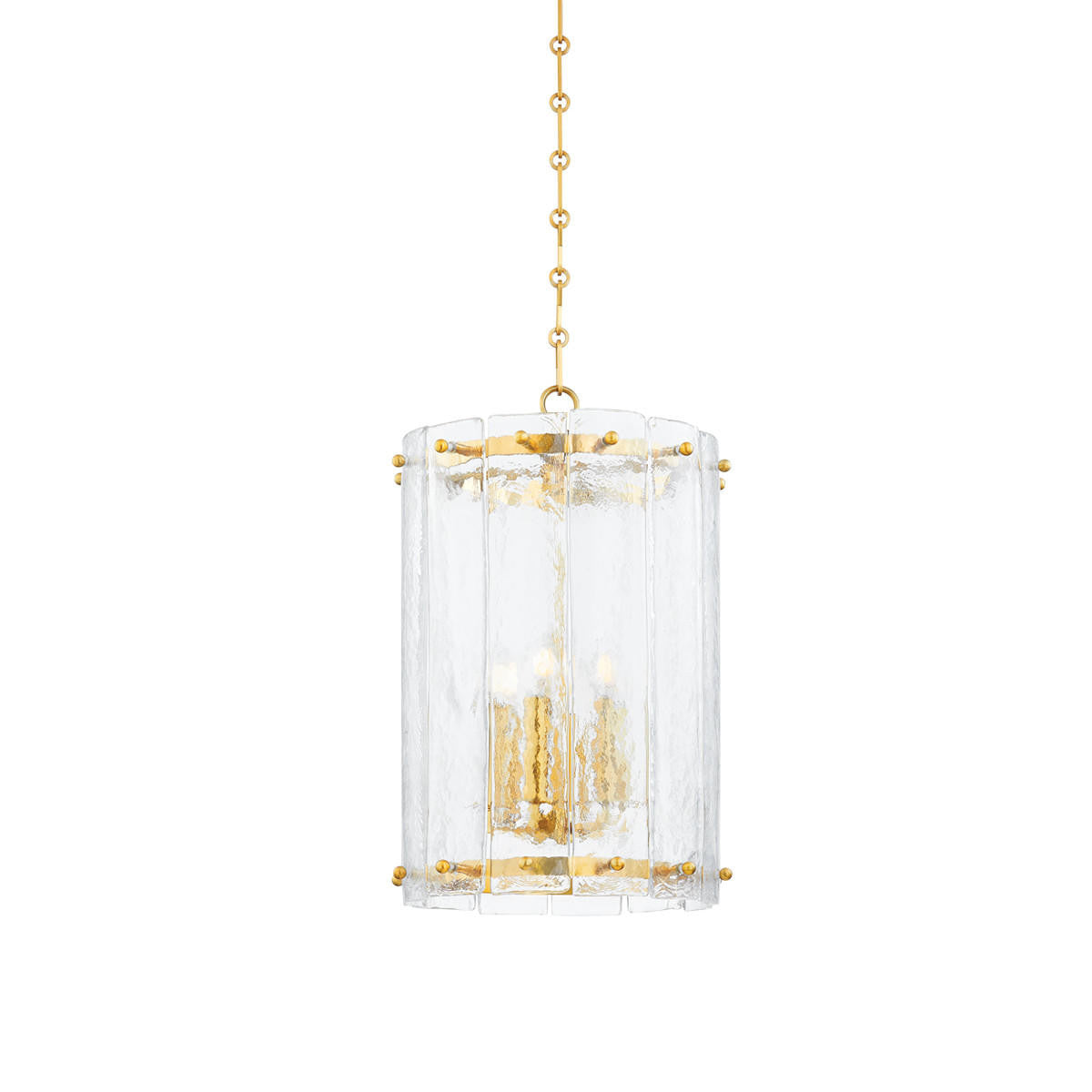 Corbett Rio Indoor Lantern Pendant Brass
