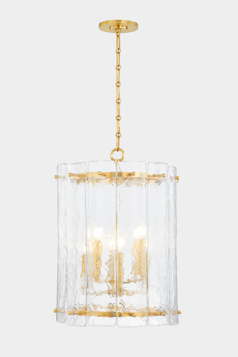 Corbett Rio Outdoor Lantern, 8-Light, Brass, 28.25"H (375-20-VPB CZ72)