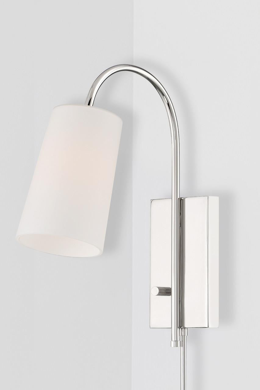 Crystorama Alexa Task Light - Polished Nickel 18.5"H