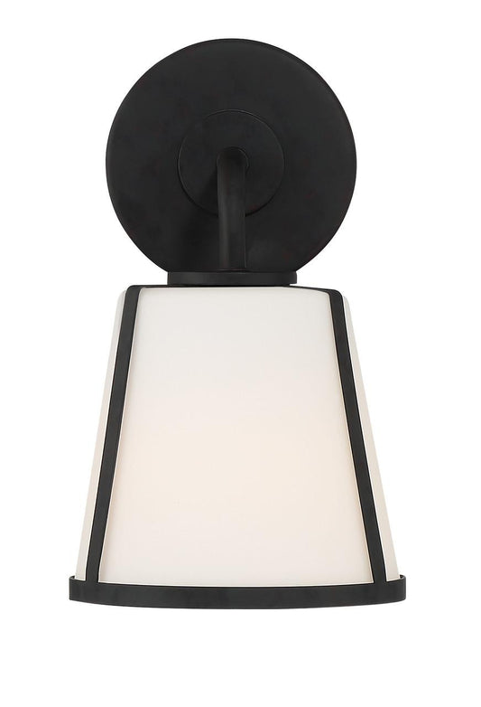 Crystorama Fulton 1 Light Bathroom Vanity Antique Gold