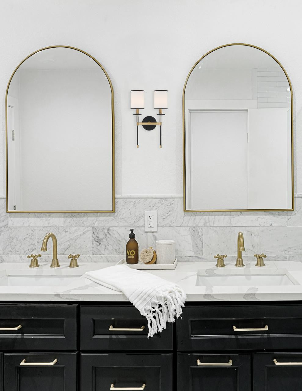 Crystorama Hatfield 2 Light Wall Sconce