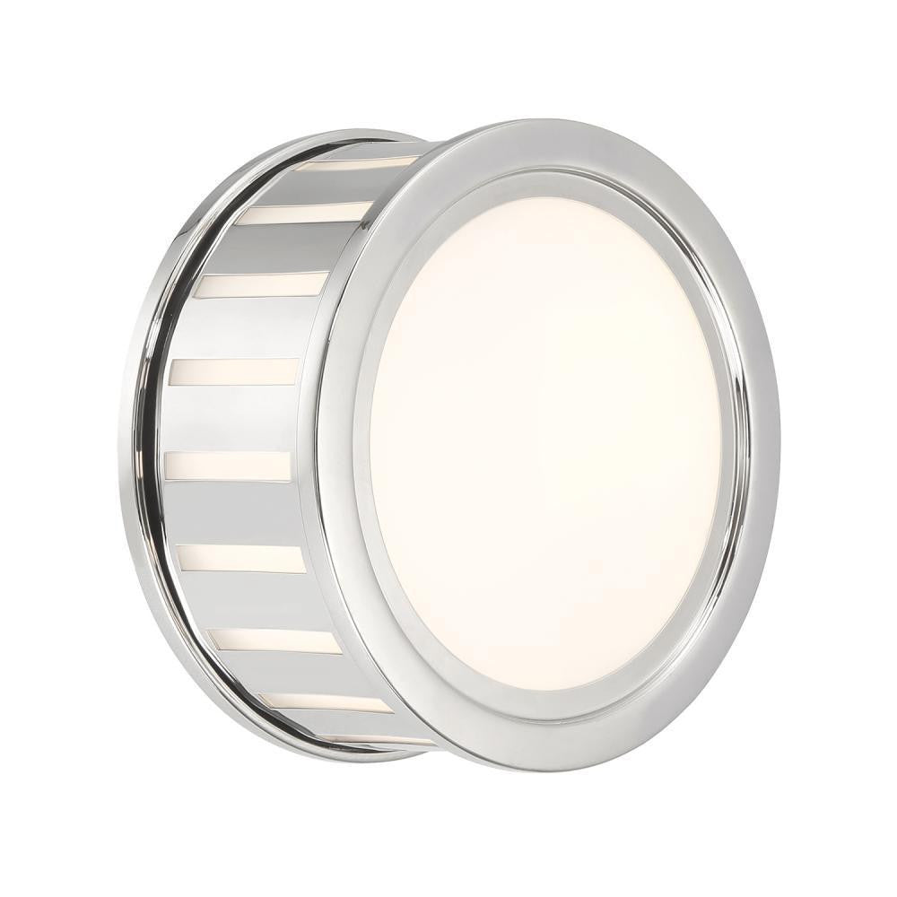 Crystorama Kendal 2 Light Sconce Polished Nickel