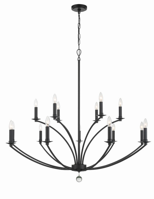 Crystorama Mila 15 Light Chandelier
