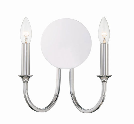 Crystorama Payton Wall Sconce Vibrant Gold
