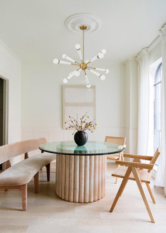 Crystorama Zodiac 12 Light Aged Brass + Matte White Chandelier, Crystorama 3812-AG-MT 2NYDA