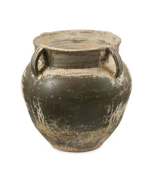 Currey and Company Agrigento Antique White Planter