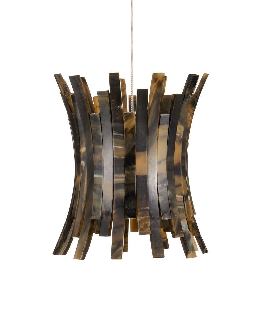 Currey and Company Alsop 7-Light Linear Multi-Drop Pendant