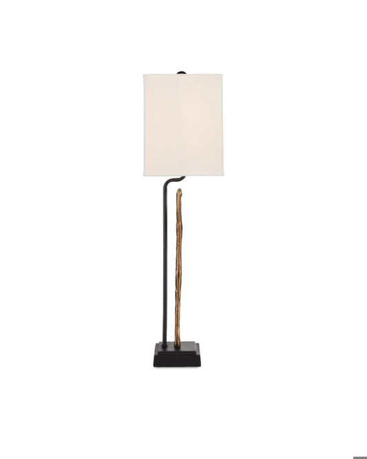 Currey and Company Antigone Brass Table Lamp